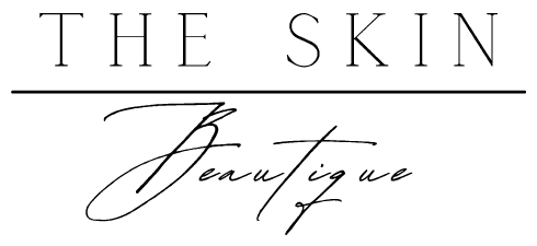 The Skin Beautique logo in black - text only